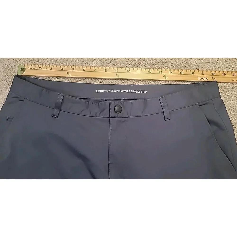 Rhone Commuter Pants Men’s Charcoal 36x28 Gorpcore Golfcore Work Minimalist